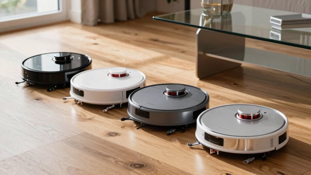 ai vision stair climbing vacuums