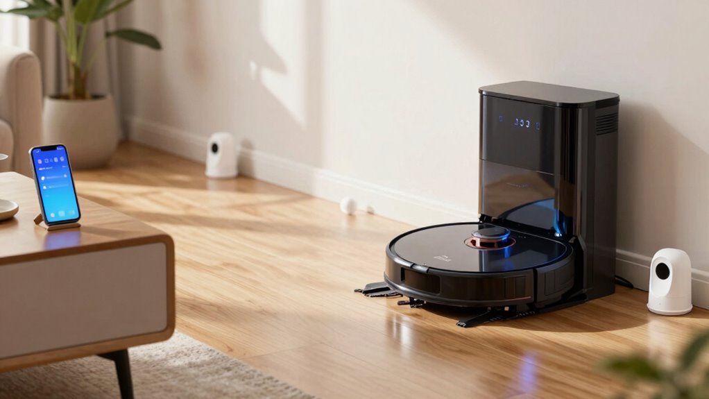 app controlled smart cleaning schedule