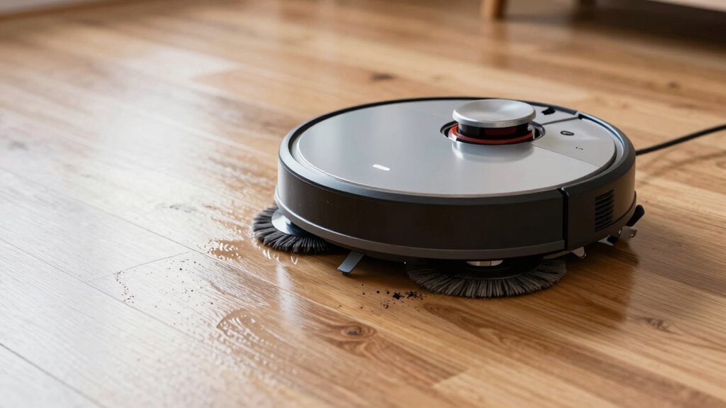 automated mopping robot mapping