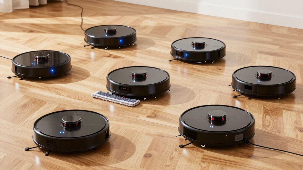 autonomous mop lift vacuum cleaners
