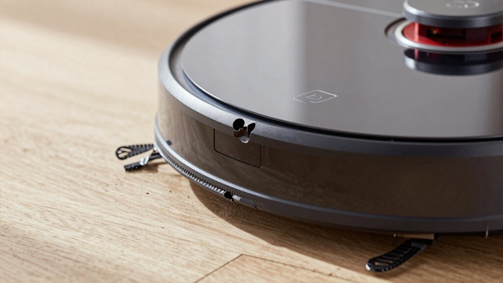 bump sensors trigger reversal