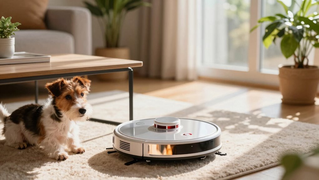 calmly reintroduce vacuum treats