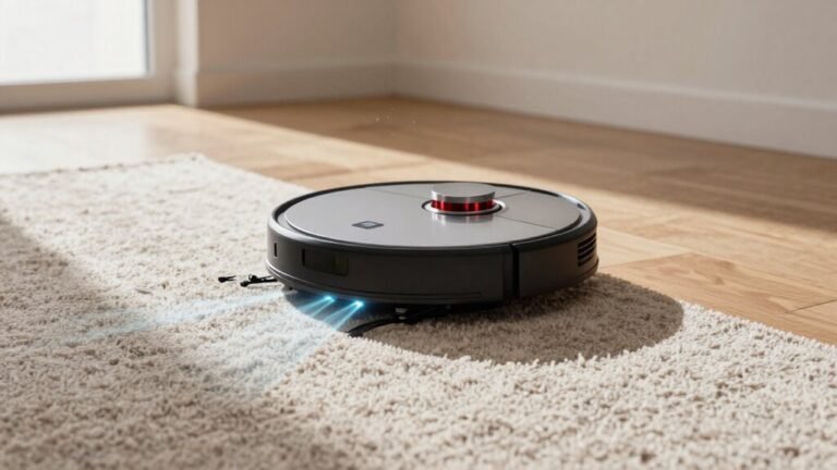 carpet detection prevents mopping