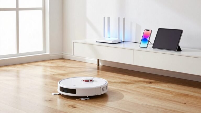 connecting robot vacuum to wifi