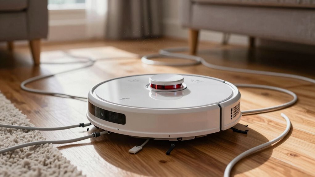 cords cause vacuum tangles