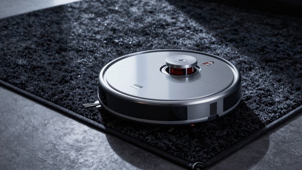 dark rugs fool vacuums