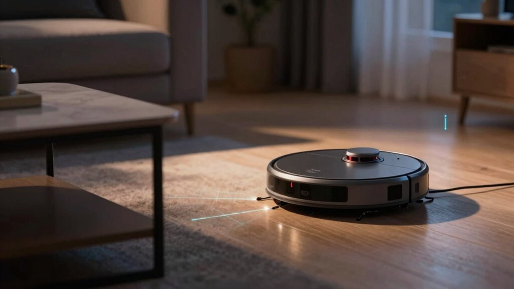 darkness hampers robot navigation