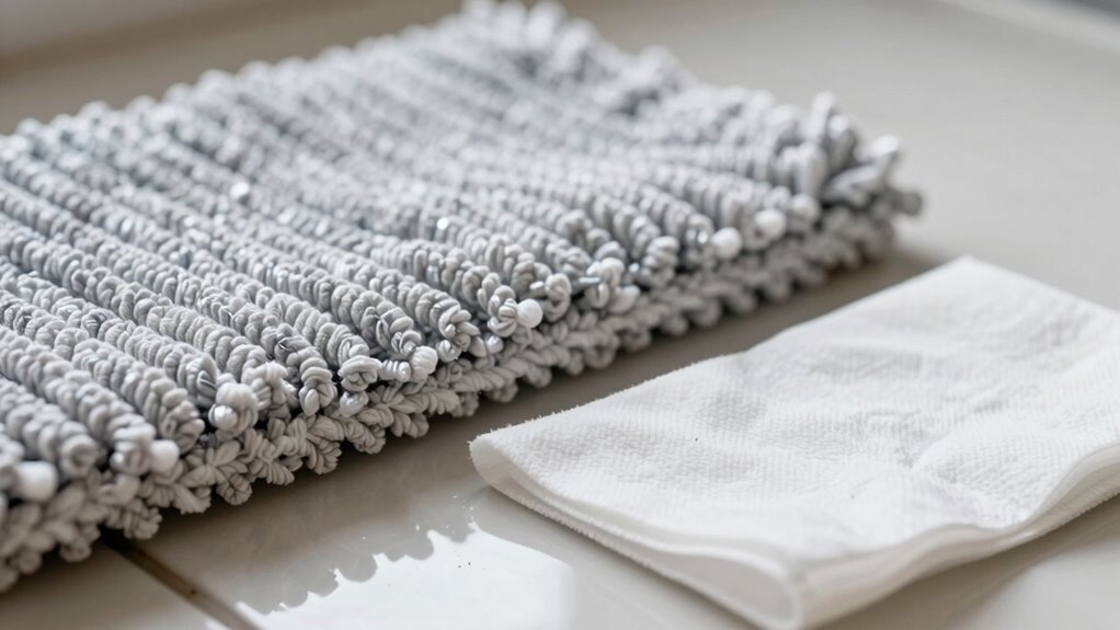 disposable pads reduce residue