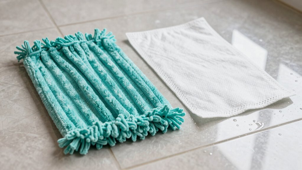 disposable pads save time