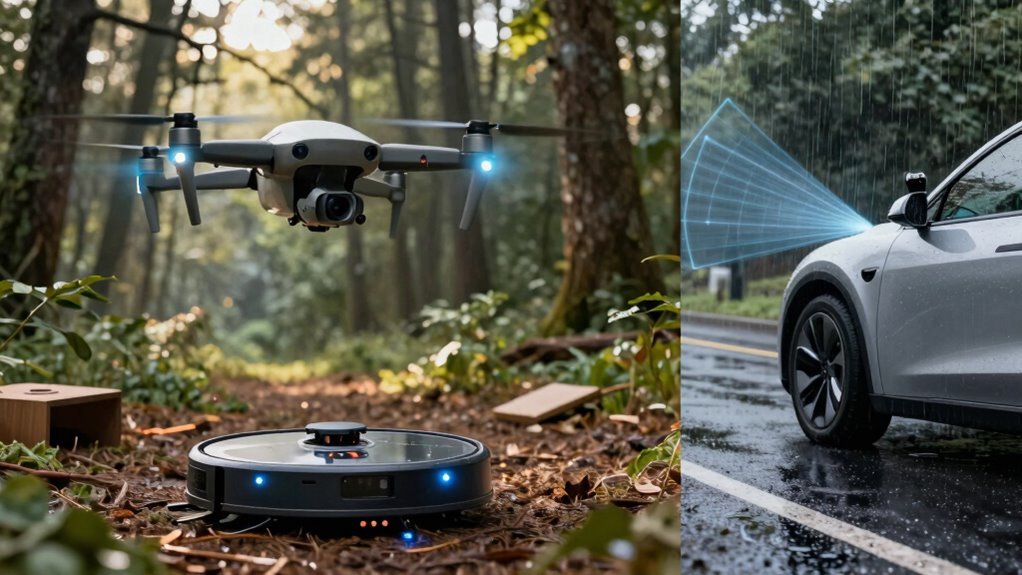 drones vacuums cars navigate