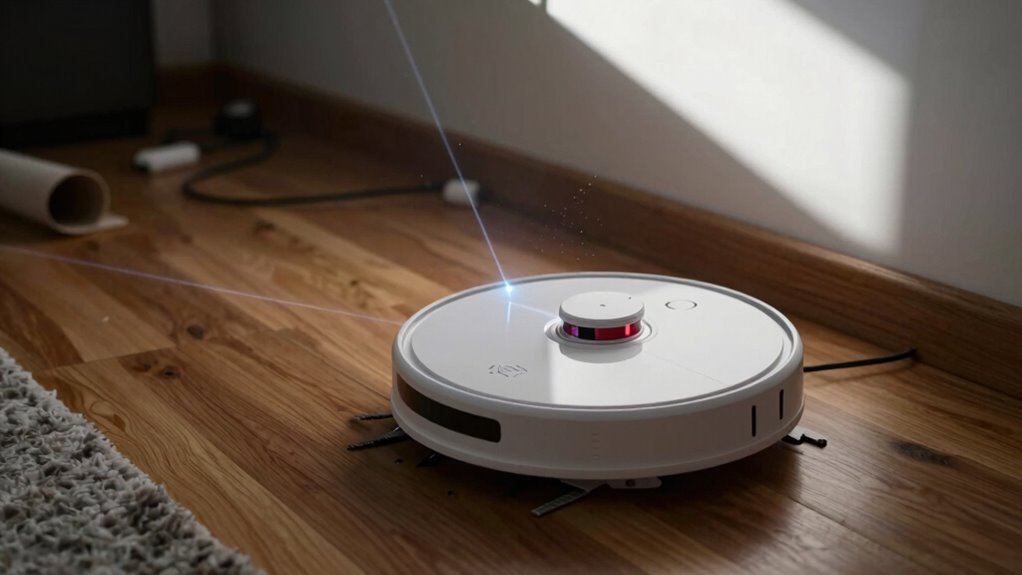 dusty sensors misguide mapping