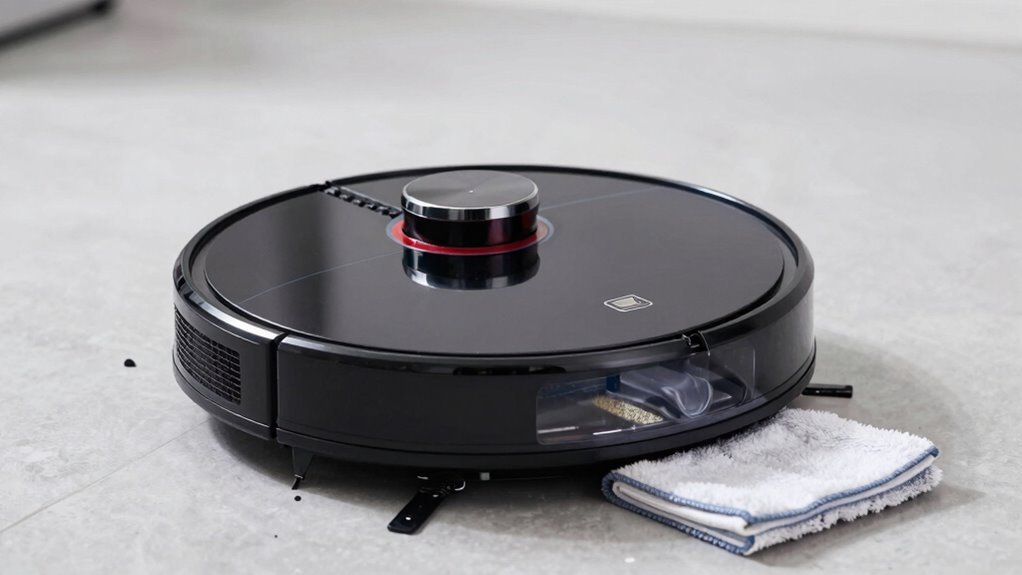 empty dustbin after cleaning