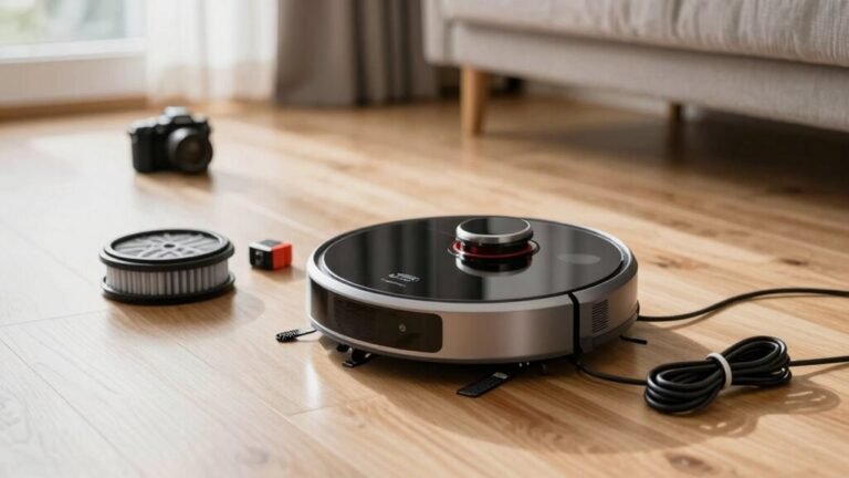 first time robot vacuum setup