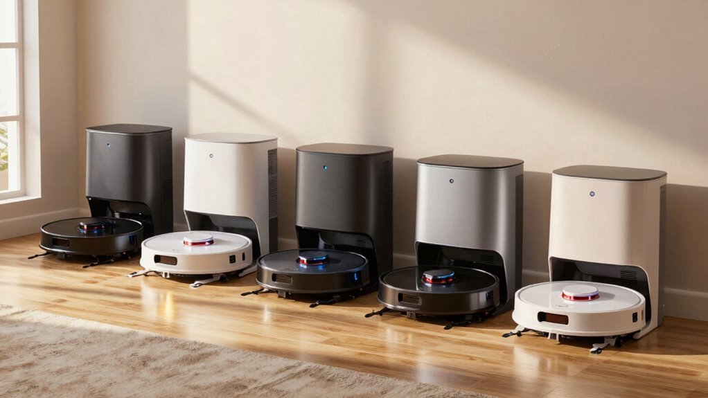 five easy setup robotic vacuums