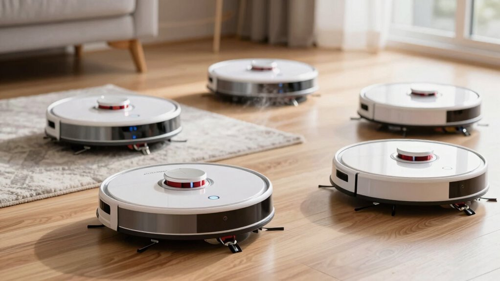 five robot vacuums loved