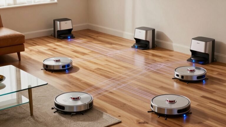 five robot vacuums smart mapping