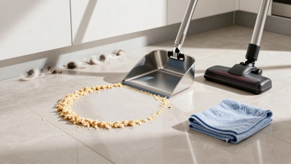 floor tailored suction and brushes