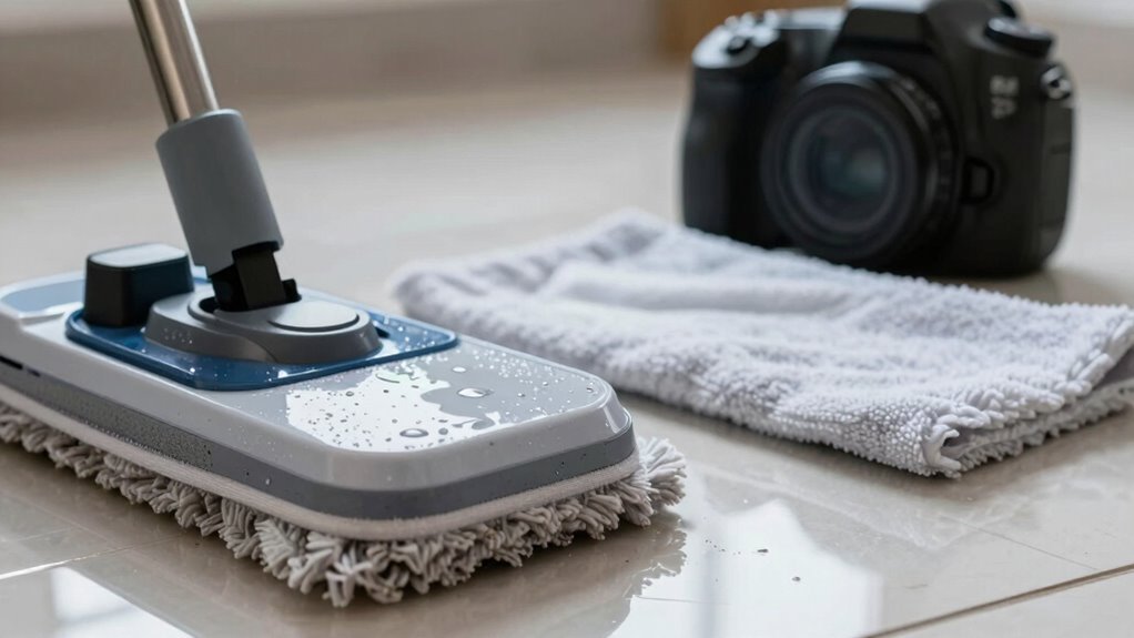 frequency of washing pads