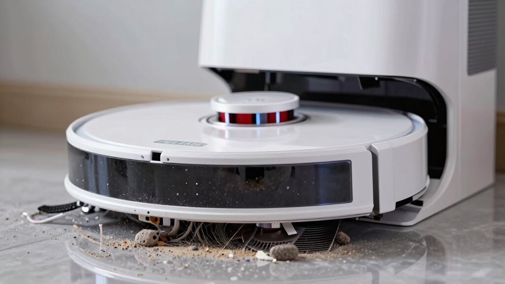 full bin triggers pause