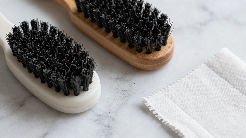 gentle bristles protect delicates