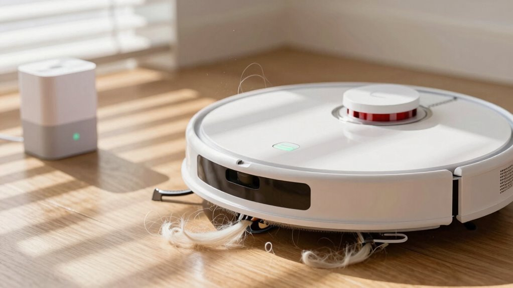 hair clogged motors drain battery