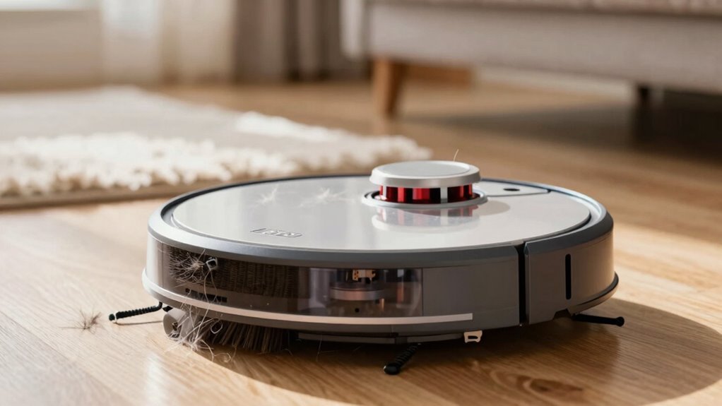 hair tangles around spindle