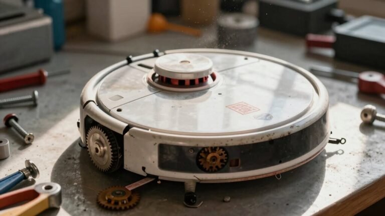 handling old robot vacuum