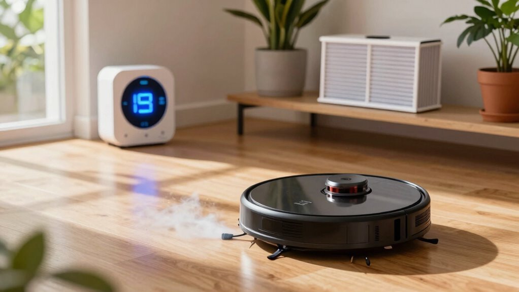 high suction hepa auto empty mapping