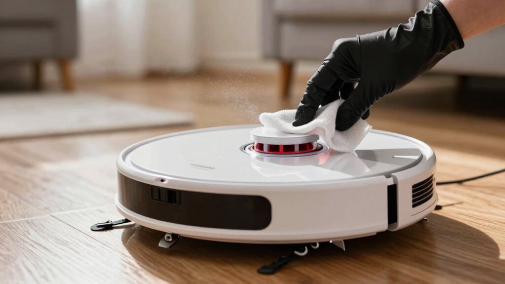 identify vacuum sensors and cameras