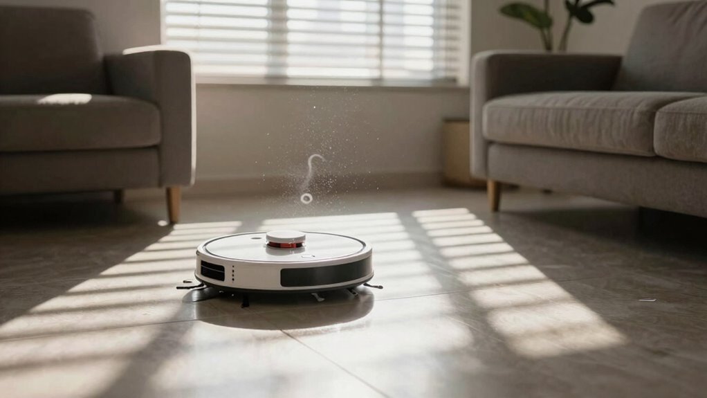 lighting confuses camera based vacuums