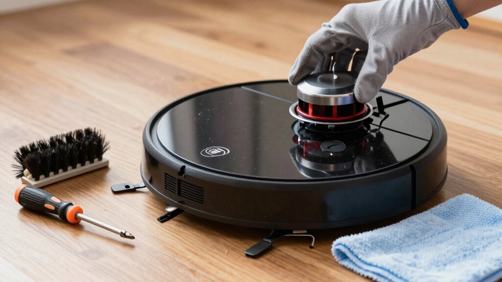 maintaining your robot vacuum