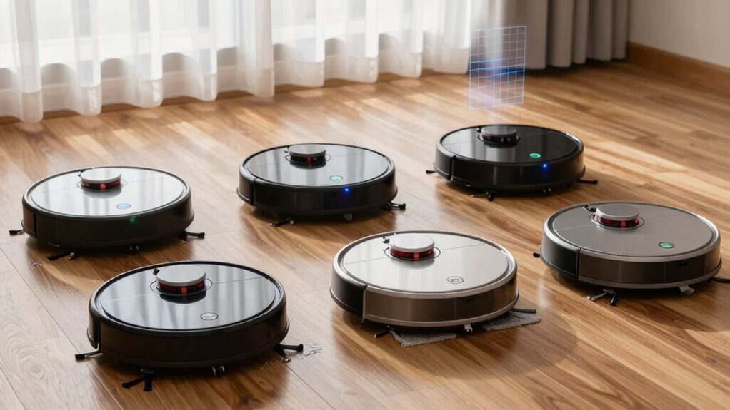 mapping mopping robot vacuums