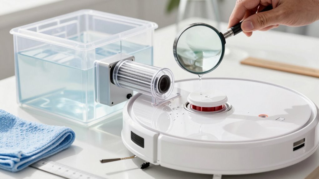 monthly pump filter maintenance