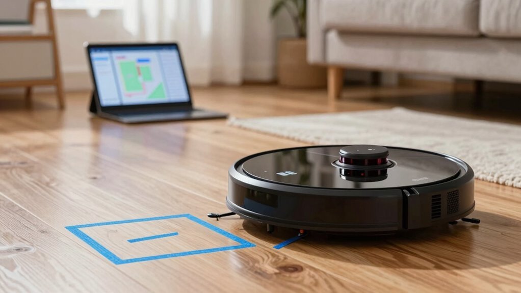 no mop zones protect carpets