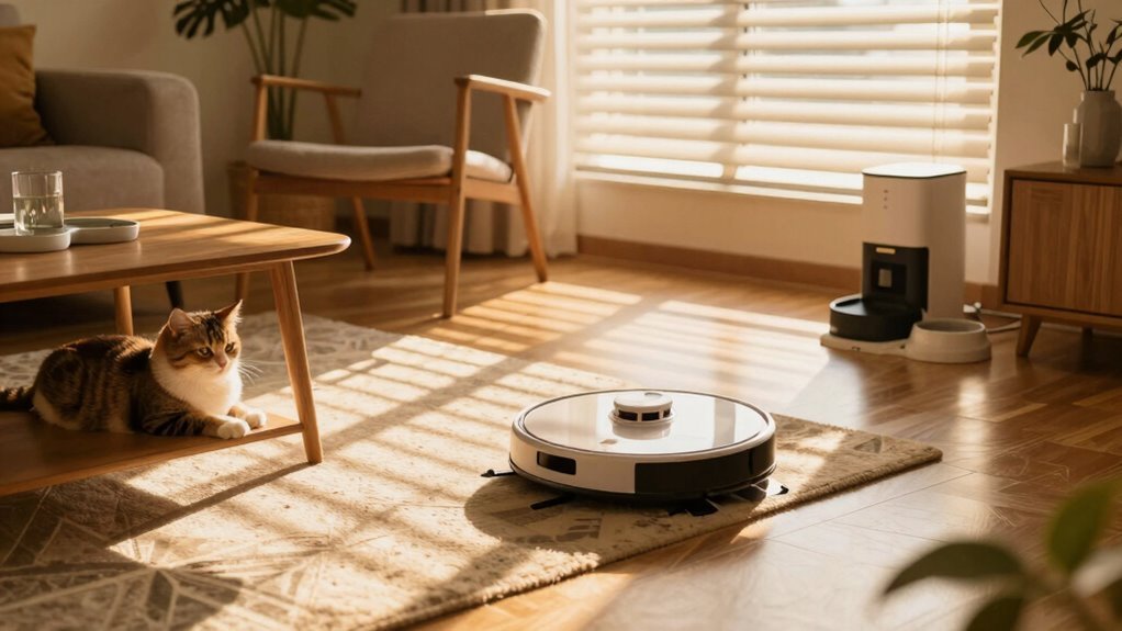 pet centric robot vacuum scheduling
