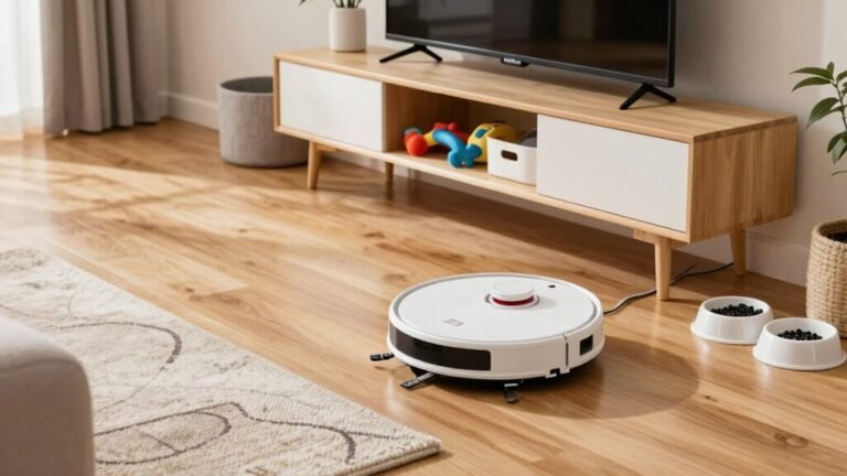 pet friendly robot vacuum preparation