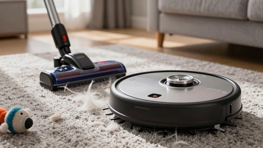 pet hair defeats vacuums