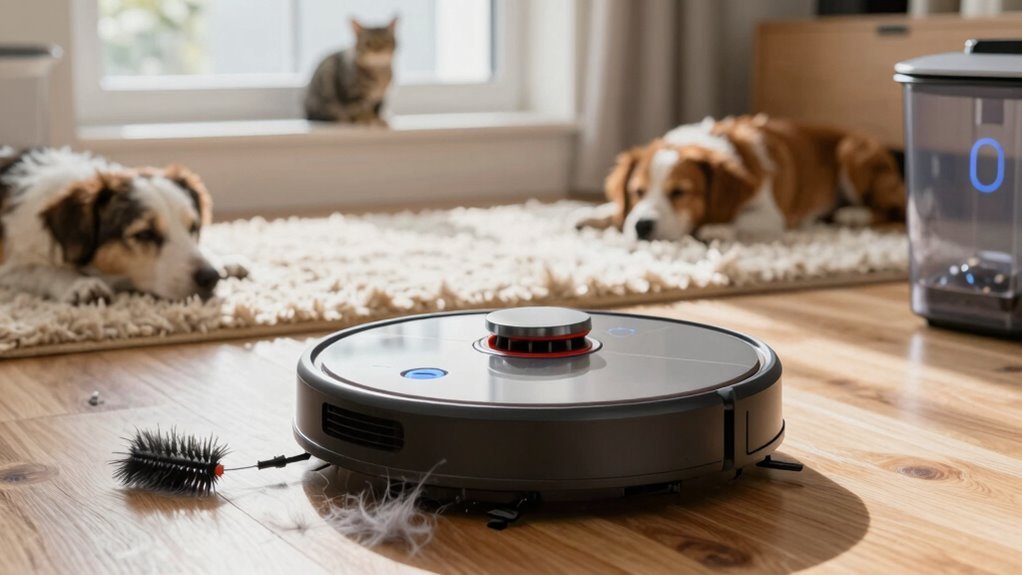 pet hair robot vacuum