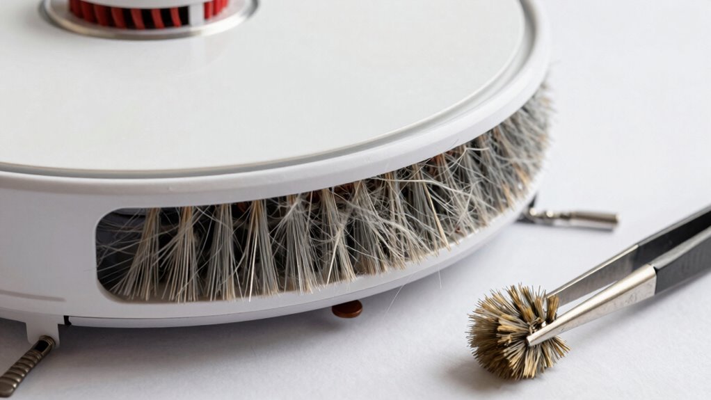 pet hair tangles brushes