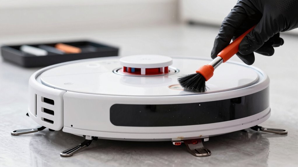 power off clean sensors