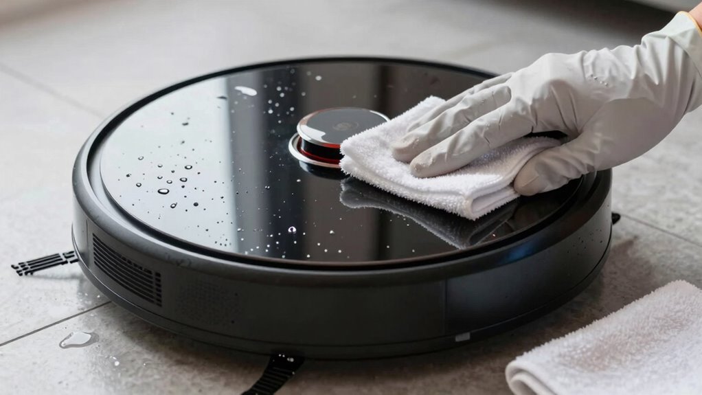 power off clean sensors