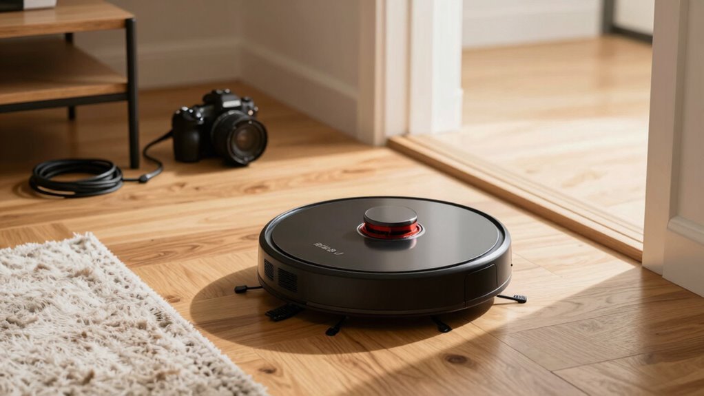 prevent robot vacuum stuck