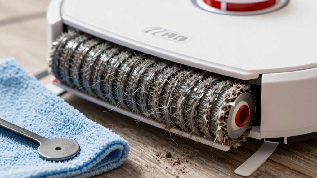rinse brushes wash filters