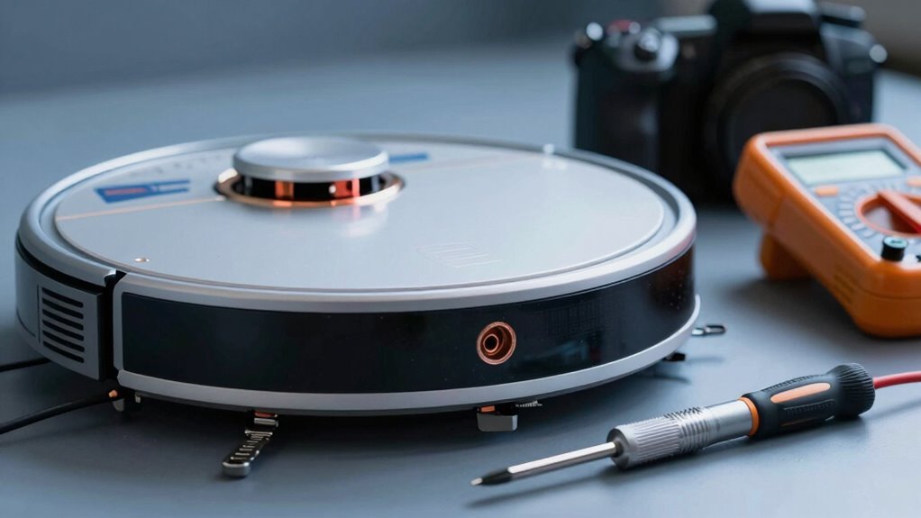 robot battery reset steps