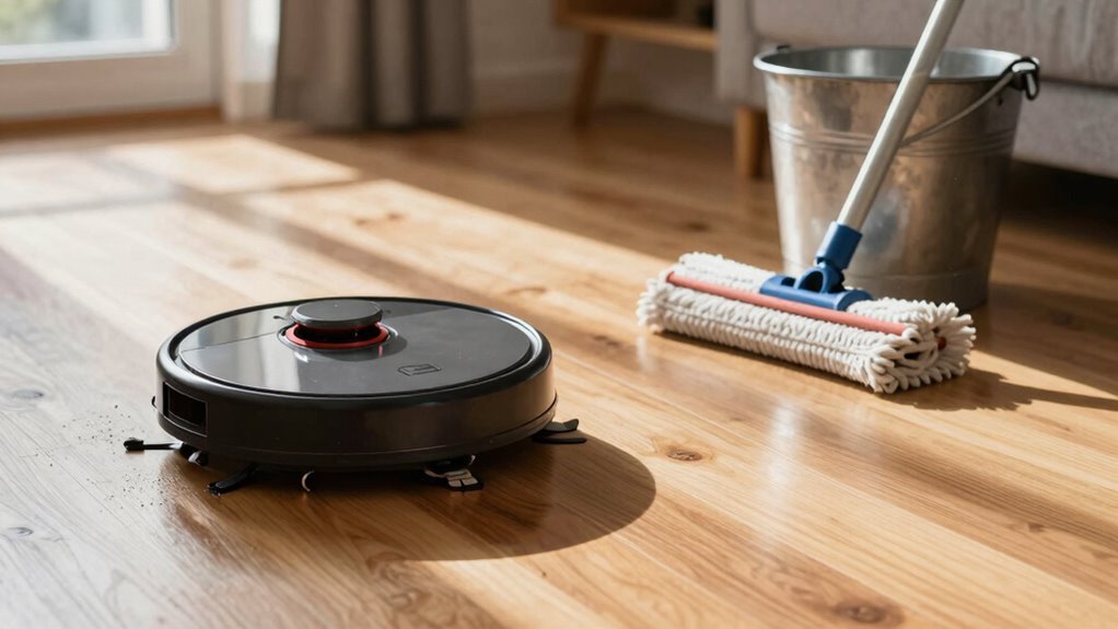 robot mop maps rooms