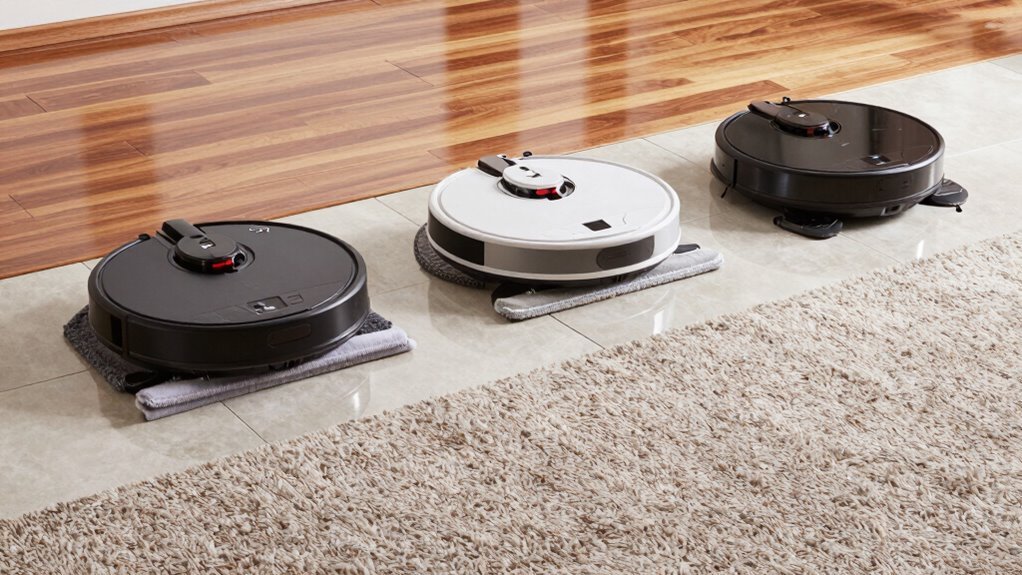 robot mop senses adapts