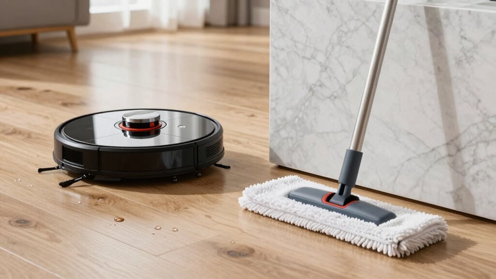robot mop vs traditional