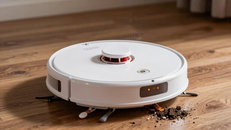 robot vacuum bin full