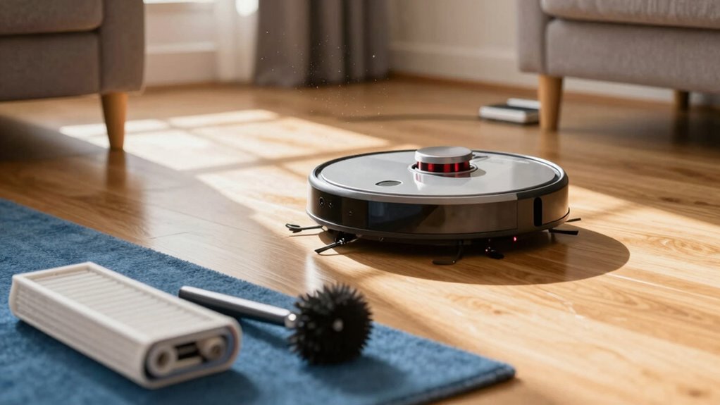 robot vacuum care frequency