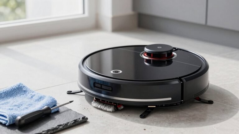 robot vacuum cleaning steps